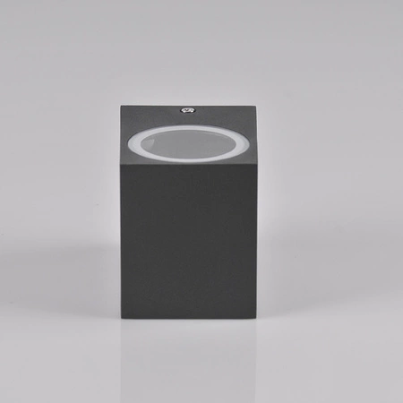 Venkovní zahradní nástěnné svítidlo s LED 1x GU10 BOSTON GOLDLUX (Polux) ALUMINIUM GRAY