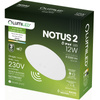LED Plafond Povrchová montáž 12W NOTUS 2 Kulaté čidlo pohybu IP44 25 cm LUMILED
