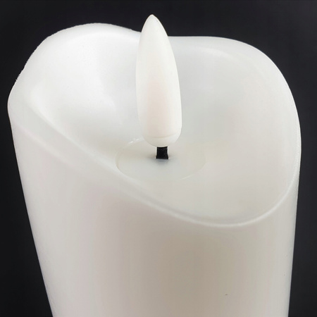 Elektrická náplň LED svíčka s efektem plamene 15 cm