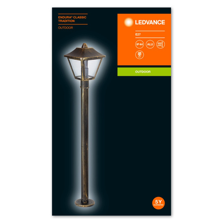Zahradní lampa venkovní sloup E27 100cm Endura Classic Tradition LEDVANCE