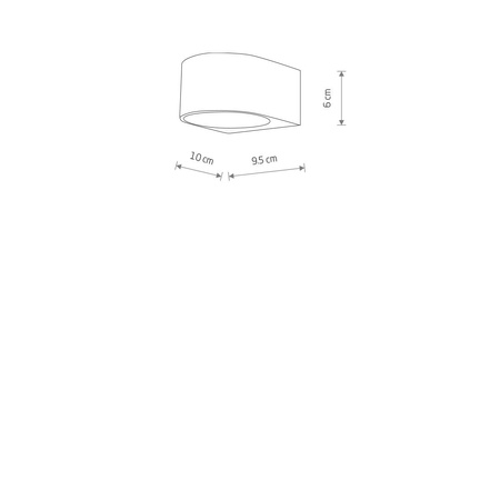Venkovní zahradní lampa Venkovní nástěnné svítidlo LED pro povrchovou montáž 5W 500lm 3000K teplá černá Vodotěsné IP54 Moderní NEL 11368 Nowodvorski