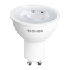 LED žárovka GU10 7W = 75W 520lm 6500K Studená bílá Spotlight TOSHIBA Stmívatelné