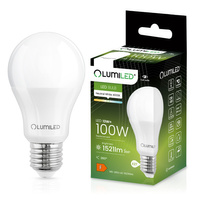 Žárovka LED E27, A60 13W = 100W 1521lm 4000K Neutrální bílá 260° LUMILED
