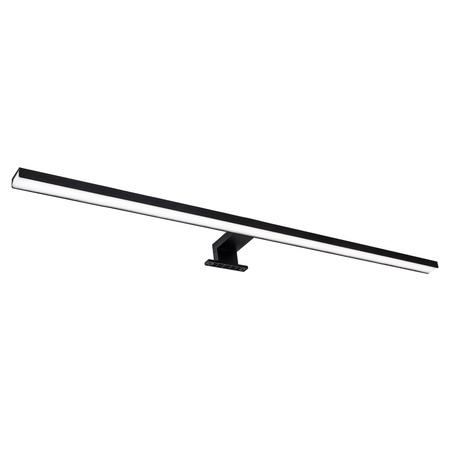 LED nástěnné svítidlo do koupelny 15W 1650lm 4000K Neutrální 120° Černá IP44 SAMOS Sanico Goldlux