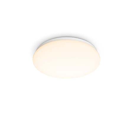 LED plafon pro povrchovou montáž MOIRE 6W 2700K 22cm bílý kulatý PHILIPS