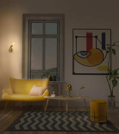 Dekorativní nástěnné svítidlo Povrchová nástěnná lampa E27 Vícebarevné Dekor Ledvance