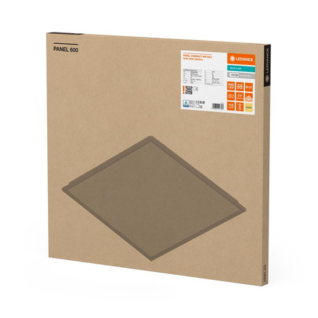 LED panelové stropní svítidlo 33W 3630lm 3000K teplé stmívatelné povrchově montované pod omítku bílé 60x60cm kompaktní Ledvance