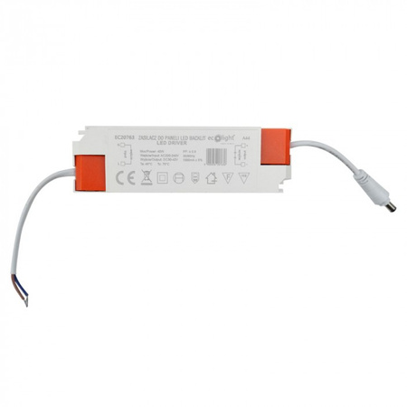 LED panel 60x60 pro zapuštěnou montáž 40W 5100lm 3000K teplá bílá podsvícený Ecolight