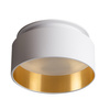 Stropní bodové svítidlo LED GU5.3 GU10 Round White Gold Govik Kanlux Flush-mounted Halogen Spot Luminaire