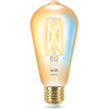 LED žárovka E27 Edison ST64 7W = 50W 640lm 2000-5000K TW FILAMENT Amber Smart SMART WiFi Bluetooth App WiZ