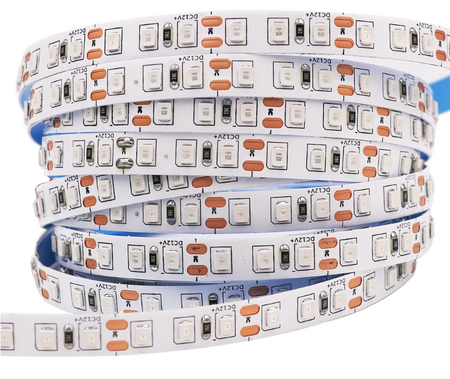 LED pásek 12V 24W 300LED zelená 8mm 5m ECOLIGHT