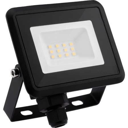 Reflektor LED 10W 850lm 4000K IP65 Black SOLAS