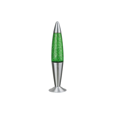 Stolní noční lampa E14 Green Lava Classic Glitter 4113 Rabalux