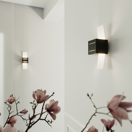 Nástěnné svítidlo LORETO G9 Up-Down Modern Black SOLLUX