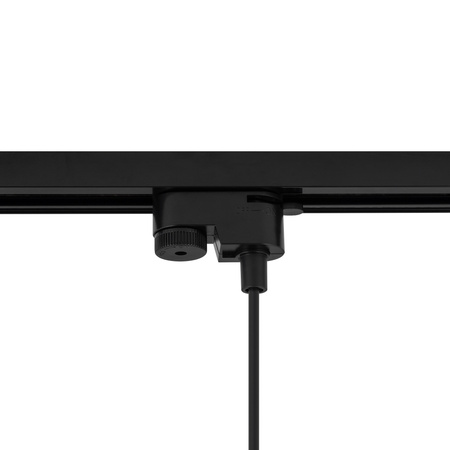 Přípojnicový reflektor 1 fáze G9 černý Moderní profil SNOWBALL 11297 Nowodvorski