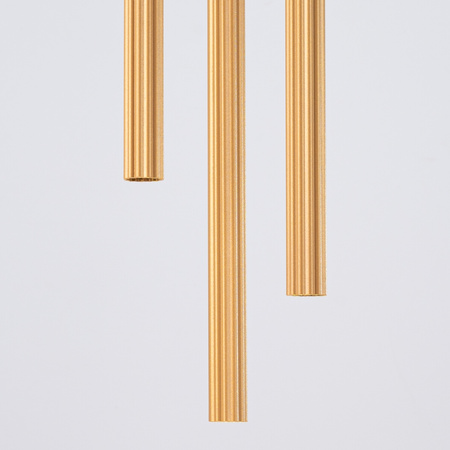 ARCHE Stropní závěsné svítidlo 3P 3xG9 zlaté Moderní SOLLUX