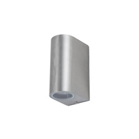 Zahradní lampa Elevační nástěnná lampa ARRIS 9515 2xGU10 IP54 Horní Spodní Inox Nowodvorski