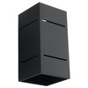 Nástěnné svítidlo BLOCCO G9 Rectangular Up-Down Modern Black SOLLUX