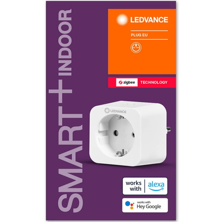 Chytrá EU napájecí zásuvka 230V 3680W 16A LEDVANCE SMART+ ZigBee