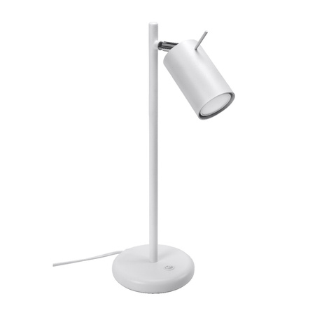 Noční stolní lampa RING GU10 Pohyblivá bílá SOLLUX