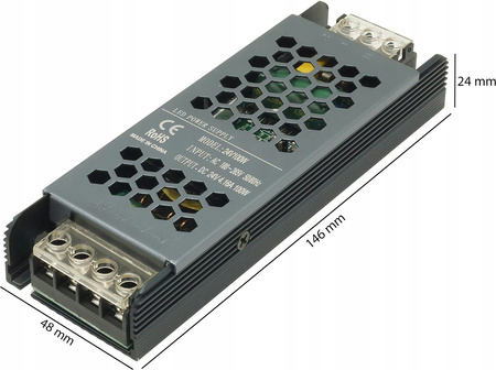 Modulární napájecí zdroj s konstantním napětím 100W 24V 4.16A DC SLIM