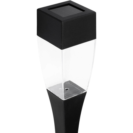 LED solární zahradní lampa 5500-6000K IP44 soumrakový senzor