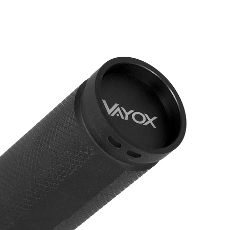 Taktická dobíjecí vojenská LED svítilna ruční USB XHP9090 3000lm dlouhá Pro VA0043 Vayox