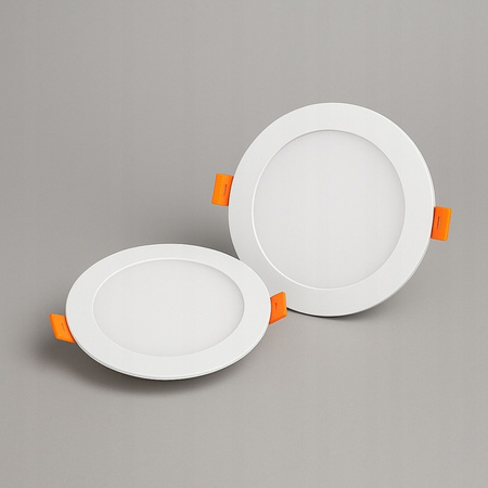 LED stropní svítidlo 12W 960lm 4000K neutrální zapuštěné kulaté bílé Proma Masterled