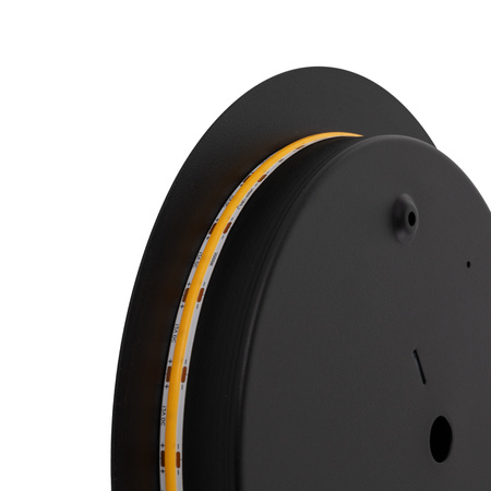 Nástěnné svítidlo LED pro povrchovou montáž 10W 130lm 3000K Warm Black RING LED M 7635 Nowodvorski