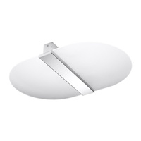 Povrchové stropní svítidlo SALIA 2xG9 Plafond Oval Chrome SOLLUX