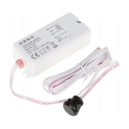 Bezdotykový spínač LED Senzor pohybu 230V 500W