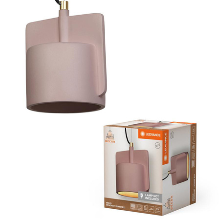 Dekorativní E27 závěsné stropní svítidlo Pink Decor Ledvance