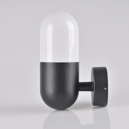 Venkovní nástěnné svítidlo HORTEN 1x E27 GOLDLUX (Polux) Black 314147