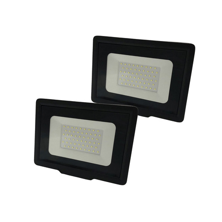 KOBI Reflektor LED 2x50W 4000lm 6000K IP65 na stativu GOLDLUX (Polux)