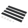 Rámeček pro povrchovou montáž 63 mm pro LED panel 60x60 cm click Black Kobi