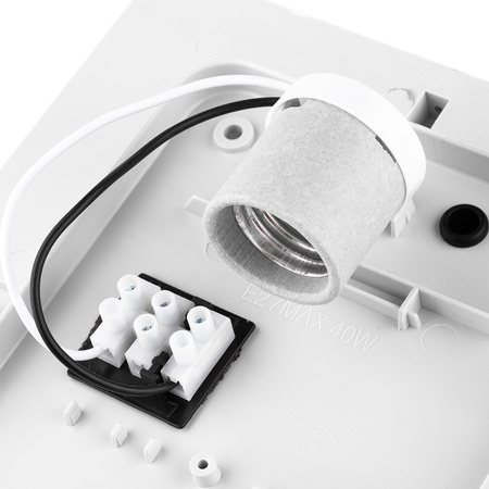 Zahradní nástěnná lampa E27, 25cm LECOS LUMILED