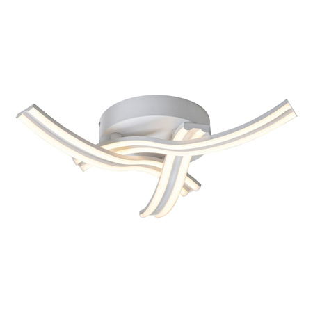 Stropní svítidlo LED pro povrchovou montáž 40W 2400lm 3000K White Modern Tulio Rabalux