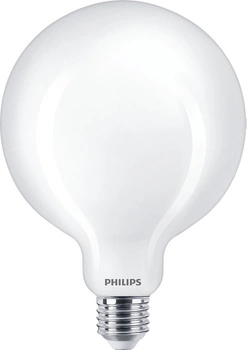 Globe E27 G120 LED žárovka 8.5W = 75W 1055lm 2700K Teplá bílá Filament Milky PHILIPS