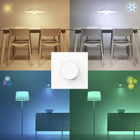 Tlačítkový spínač Bezdrátová Wi-Fi WiZ otočný spínač