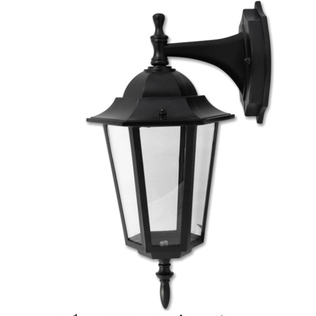 Zahradní lampa Elevation Nástěnná lampa Lucerna E27 Černá VICTORIA spodní