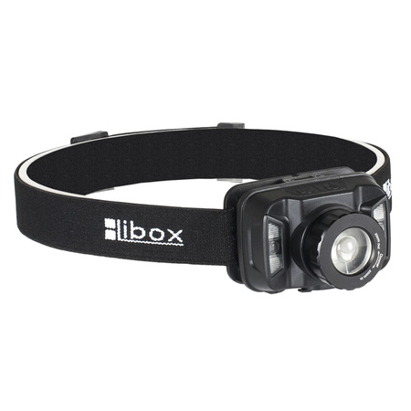 Dobíjecí čelová svítilna 5W 260lm ZOOM LB0106 LIBOX