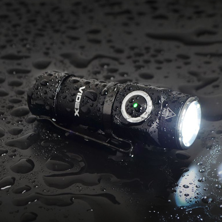Taktická LED dobíjecí vodotěsná svítilna 10W 600lm 5700K A055 VIDEX