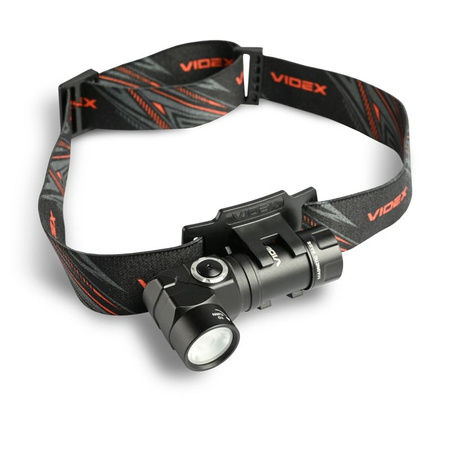 Taktická LED dobíjecí svítilna Vodotěsná 10W 600lm 5000K A244RH VIDEO