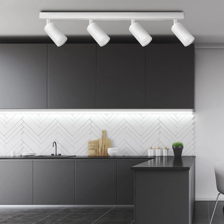 Nástěnné a stropní bodové svítidlo 4x GU10 bílé LONDON Sanico Goldlux