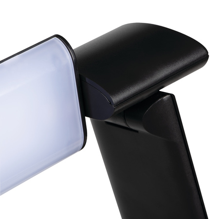 Stolní stolní lampa Školní kancelářská noční lampa Nastavitelná LED 7,3W 570lm CCT Černá nastavitelná LED stmívatelná Preda Kanlux