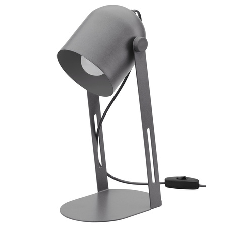 DAVIS GRAY Grey Modern E27 5190 TK Lighting Stolní lampa na noční stolek