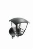 Zahradní lampa LED nástěnná lampa CREEK myGarden E27 IP44 Lucerna pro Up s pohybovým senzorem černá PHILIPS