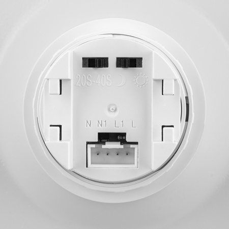 LED Plafond Povrchová montáž 24W NOTUS 2 Round Motion Sensor IP44 33 cm LUMILED