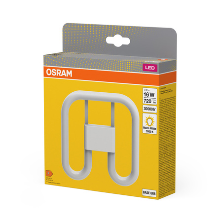 LED zářivka GR8 7W = 16W 720lm 3000K Warm 130° DULUX LED SQ EM & AC Osram