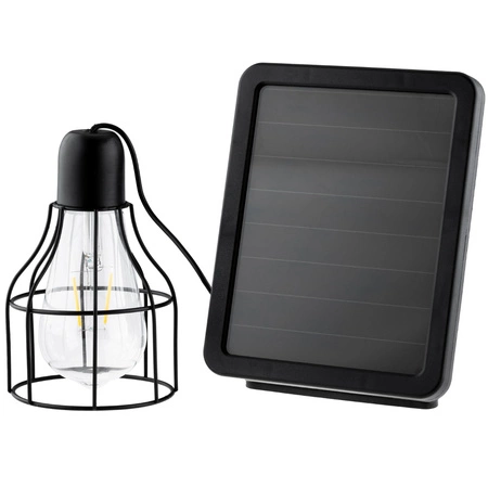 LED solární lampa Venkovní zahradní závěsná 3000K IP44 soumrakový senzor